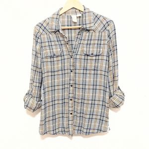 Billabong Plaid Flannel Large